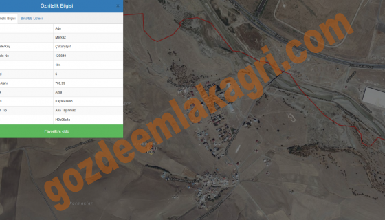GÖZDE EMLAKTAN SATILIK ARSA 769m2 ✅2PARSEL BULUNMAKTA ✅ÇUKURÇAYIR(YEKMAL KÖYÜNDE