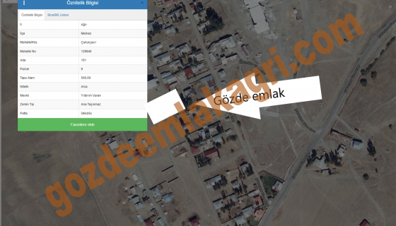 GÖZDE EMLAKTAN SATILIK ARSA 500m2 ✅ÇUKURÇAYIR(YEKMAL KÖYÜNDE