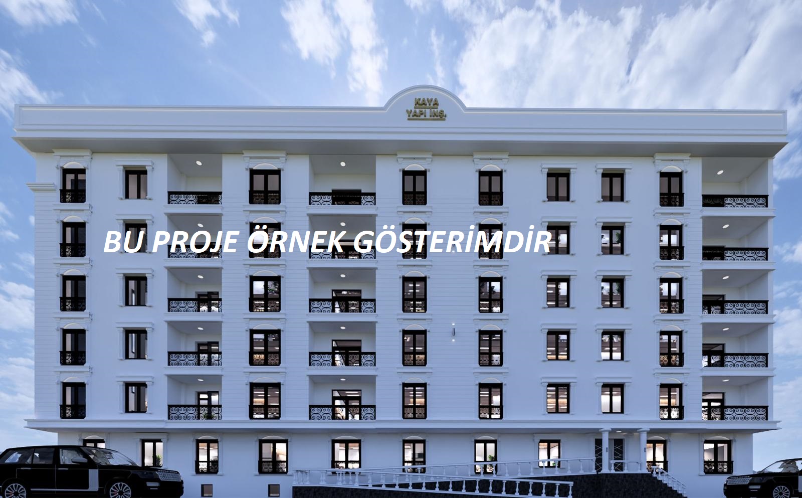 SATILIK SIFIR TEMELDEN DAİRLER